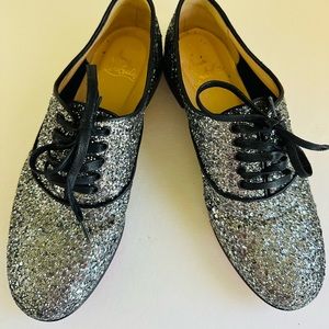 Christian Louboutin sparkly ankle boots in 8(38) size